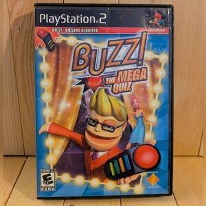 Sony Buzz! The Mega Quiz for PlayStation 2 - Used